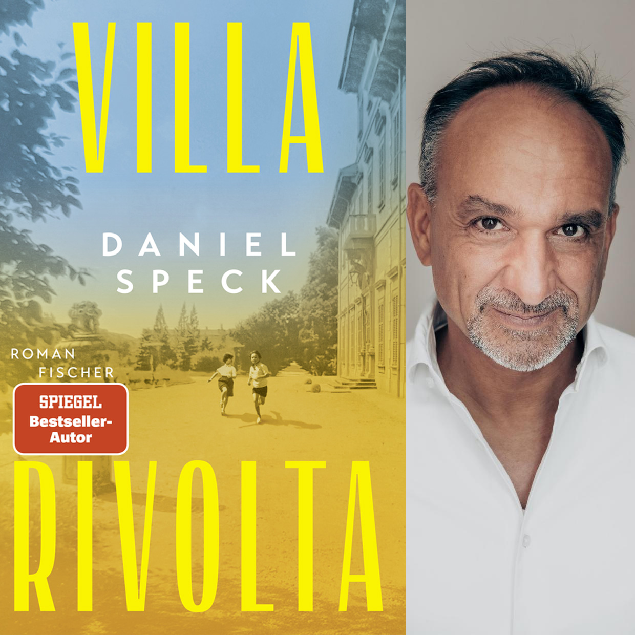 Autos Daniel Speck mit seinem Buch Villa Rivolta