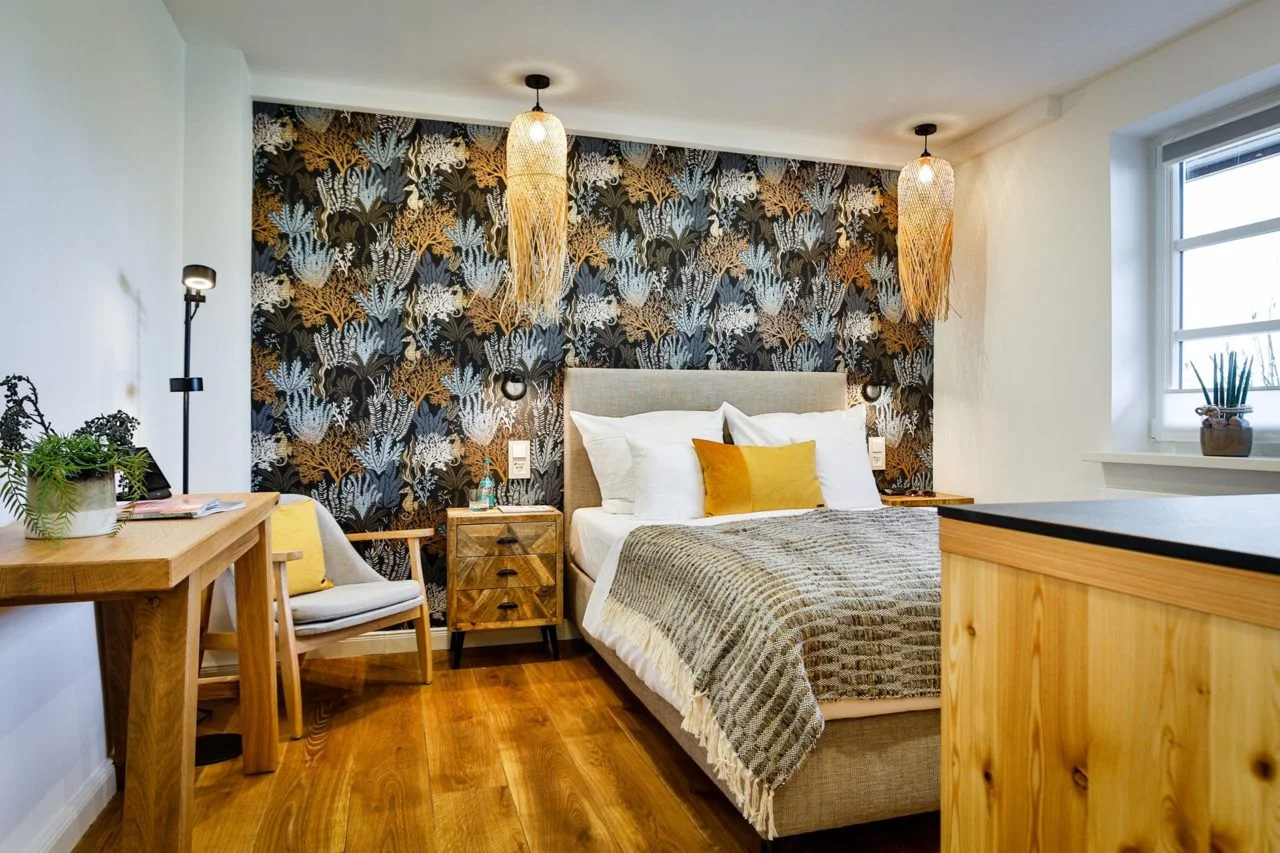 Gemütlich eingerichtetes Einzelzimmer