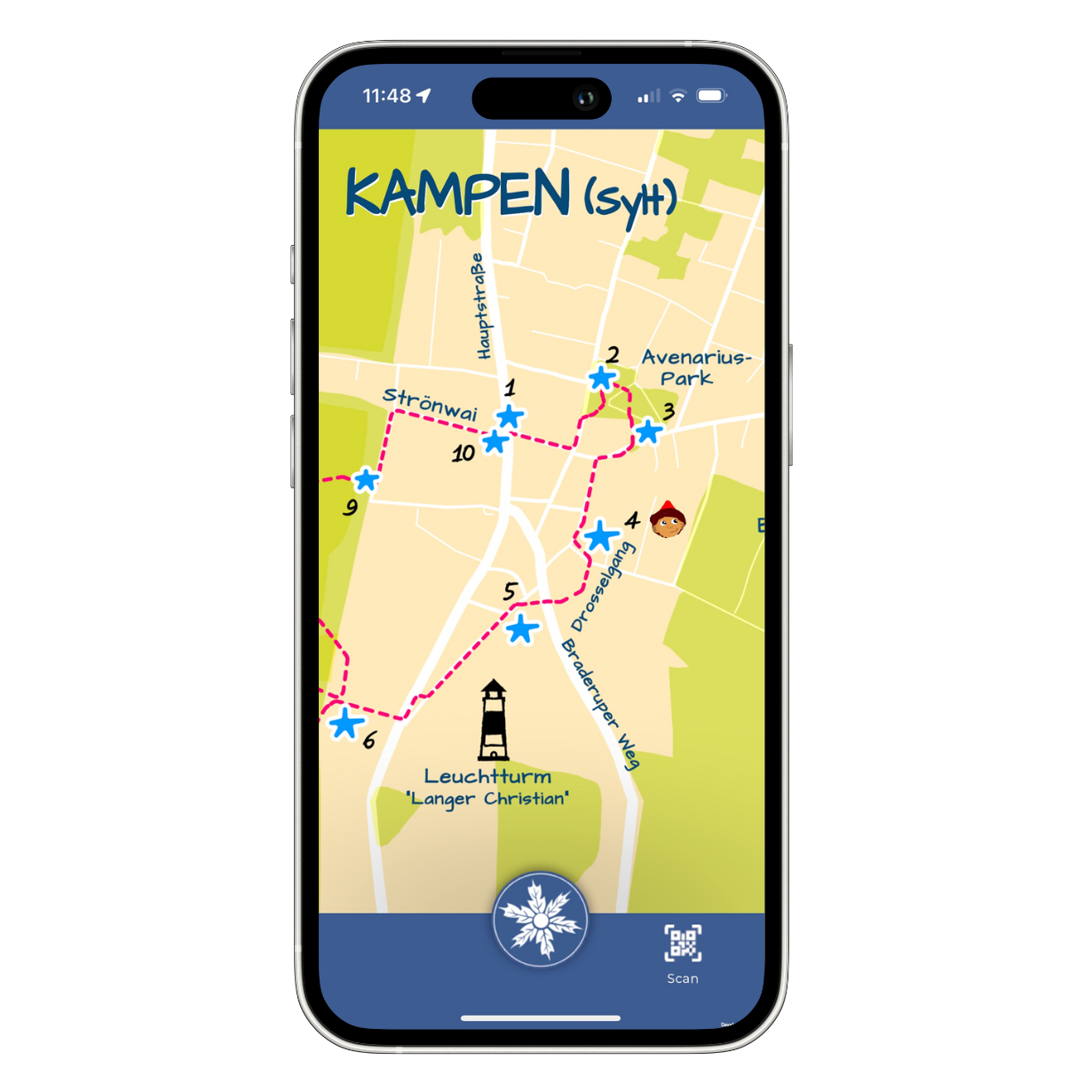 Kampen.Digital App Erlebnispfad für Kinder