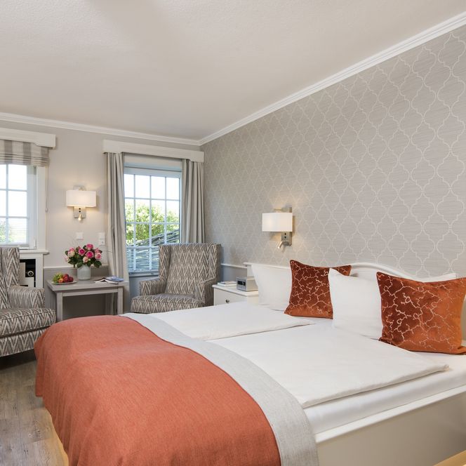© Ahnenhof Kampen_Doppelzimmer mit Terrasse (3)