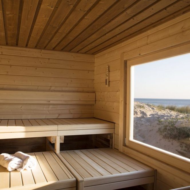 Strandsauna Samoa mit Meerblick