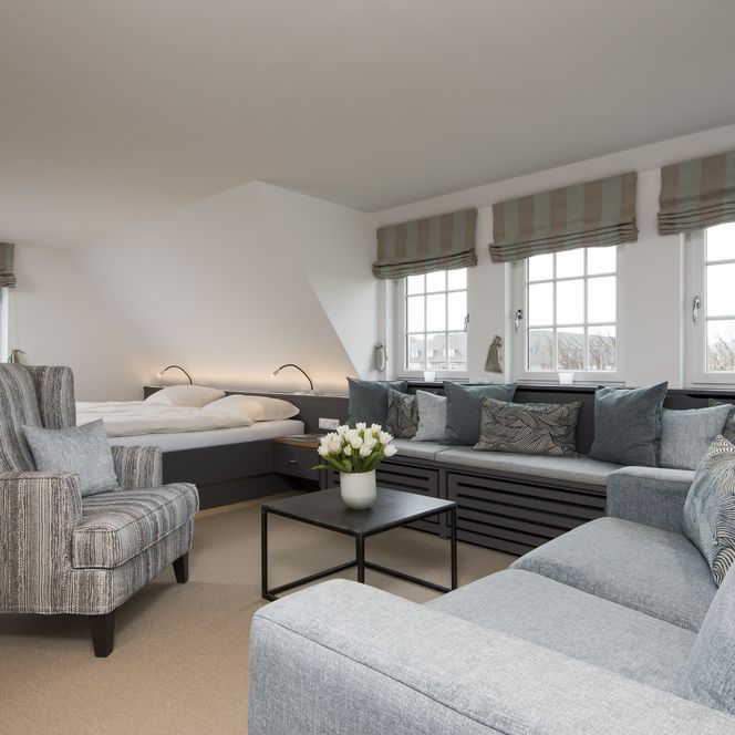 © Ahnenhof Kampen_Doppelzimmer mit Meerblick (5)