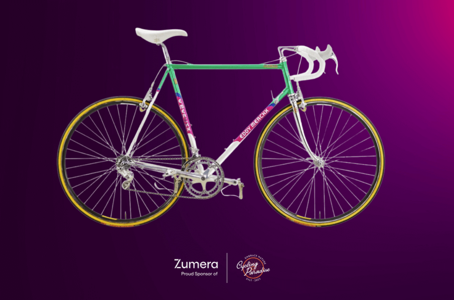 Eddy Merckx Rennrad Versteigerung von Zumera