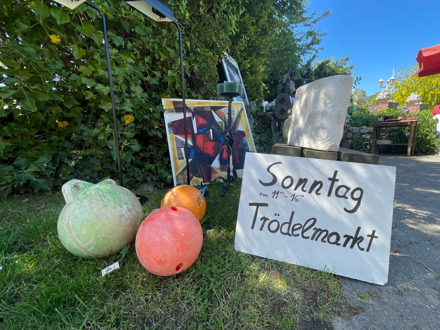 Trödelmarkt in Archsum