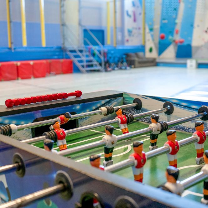 Kicker-Tisch in der Sylt4Fun Halle