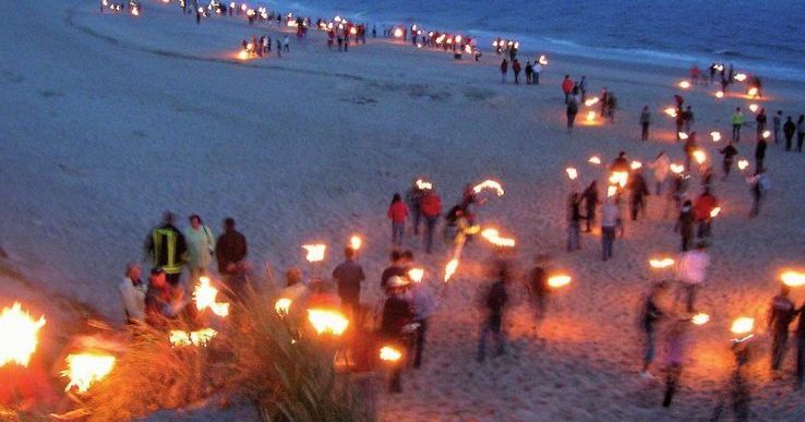 Mittsommernacht Hörnum Sylt