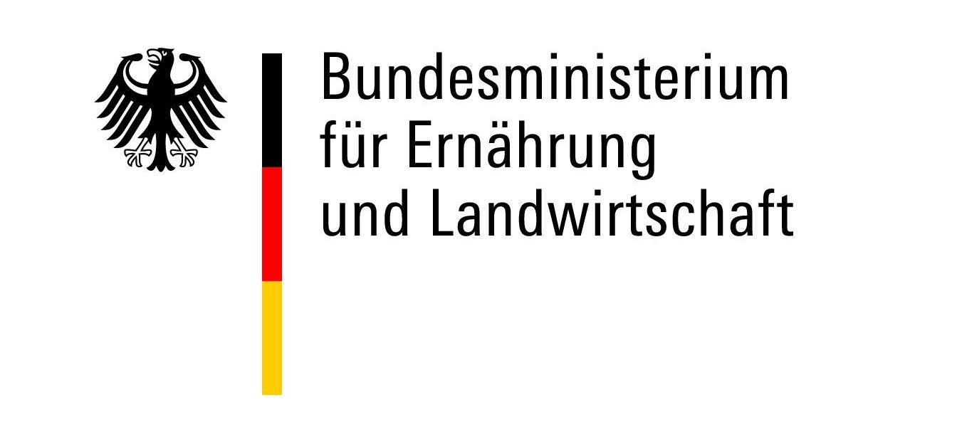 Logo des BMEL mit Bundesadler und Ministeriumsname