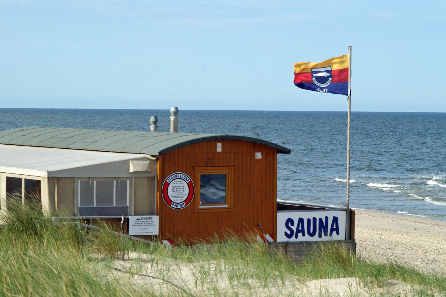 Strandsauna am Rantumer Strand