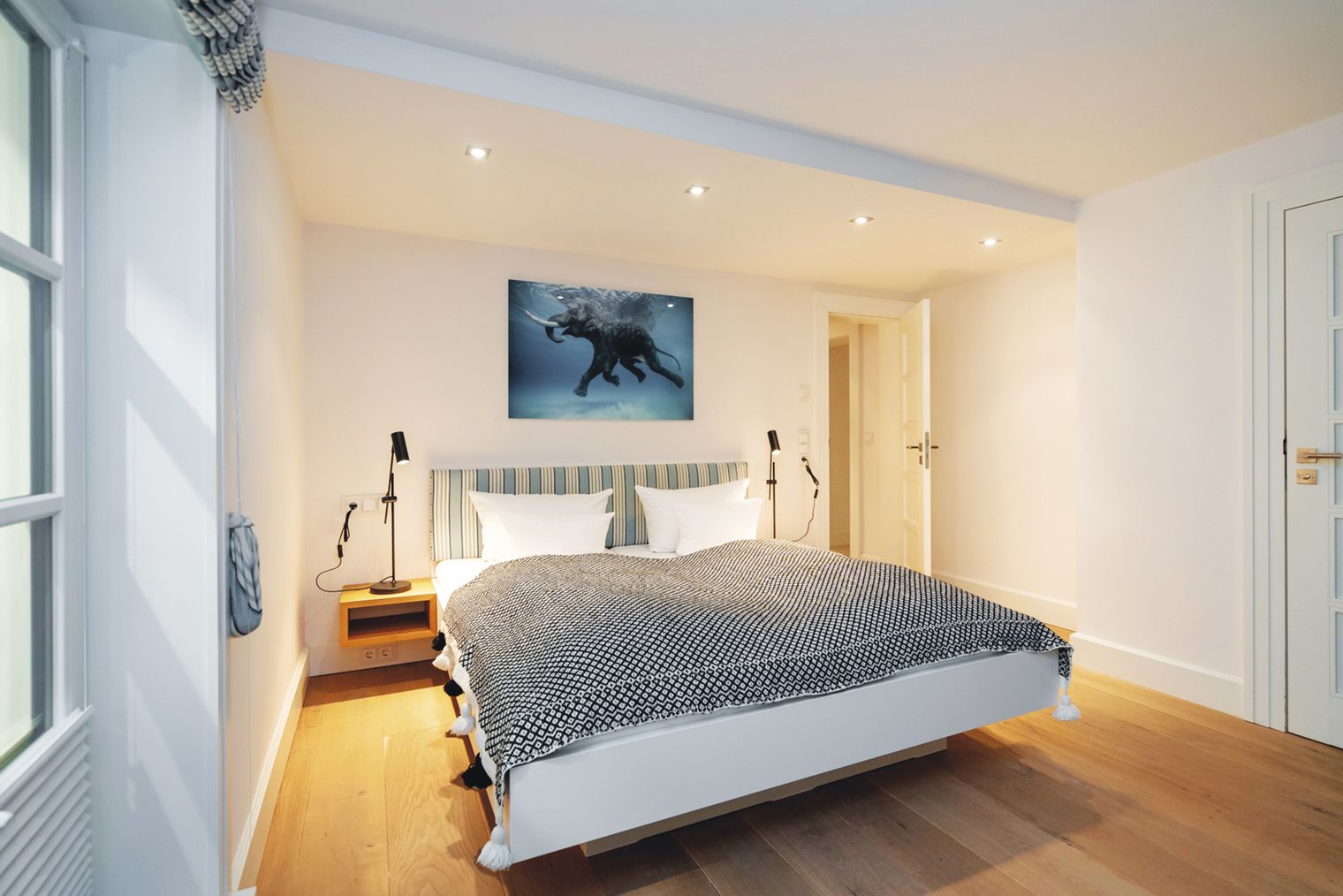 © A&M_Ferienhaus Kampen_Kuckucksnest Schlafzimmer