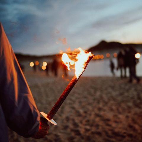 Fackelwanderung Mittsommernacht