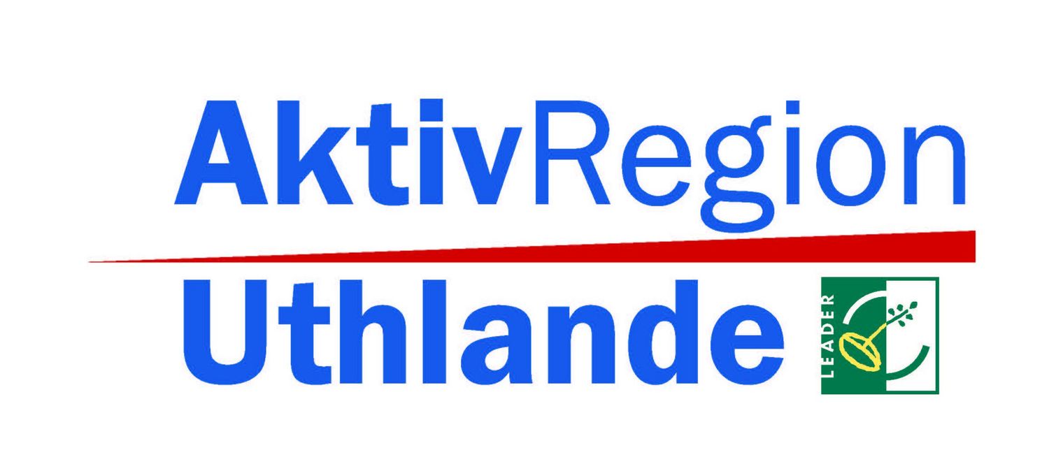 Logo der AktivRegion Uthlande mit LEADER-Symbol