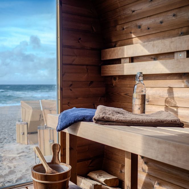 Meerblick in der Saunli in Wenningstedt auf Sylt