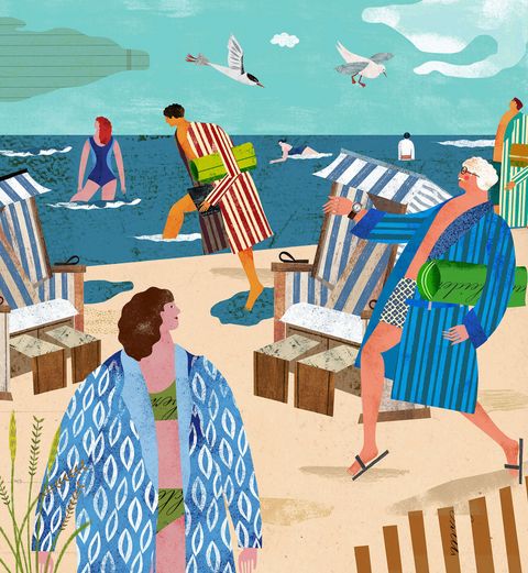 Les « premiers baigneurs » sont un type de plage de Sylt
