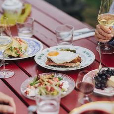 Tisch im Käseklub in Keitum