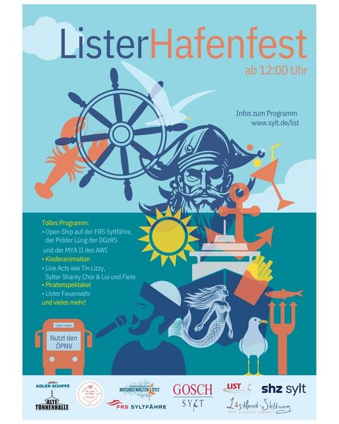 Lister Hafenfest Plakat
