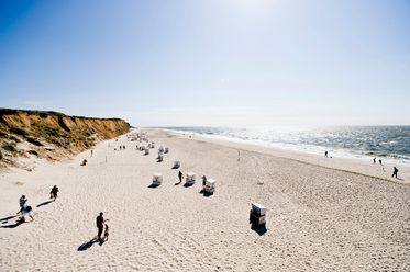 Rotes Kliff in Kampen